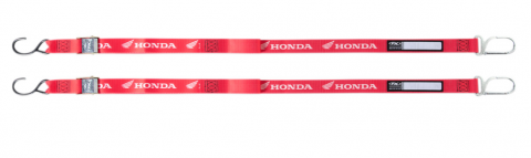 Factory Effex Honda Branded Tie-Downs Red